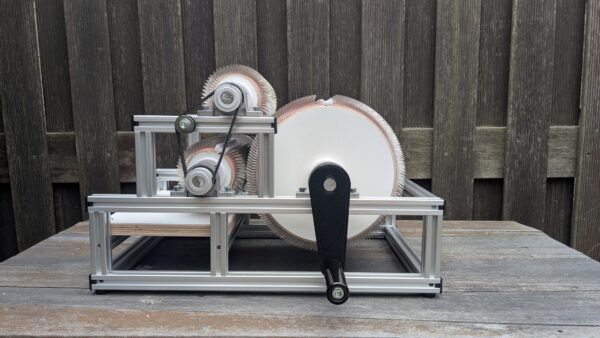 kaardmolen triple 120 TPI hendel 2