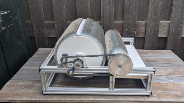 drum carder xl 72TPI side