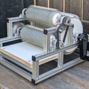 drum carder triple 72TPI 19cm