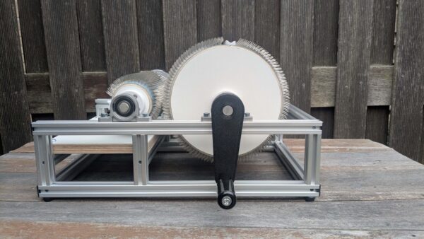 Drum carder 72TPI side
