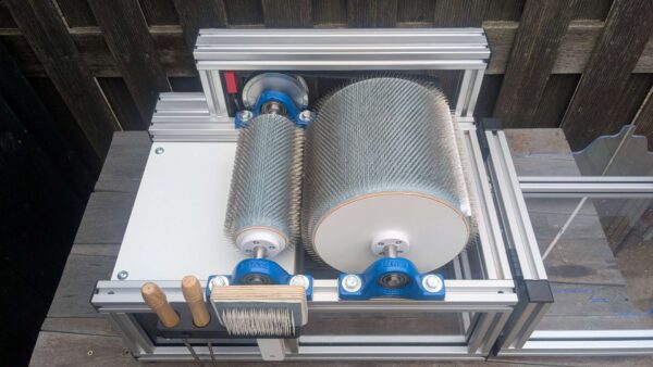 Piero electric drum carder